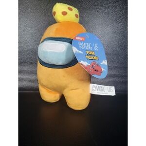 Among Us Series 2 Orange Plush Imposter 8" Toikido Genuine Sus Cheese Licensed